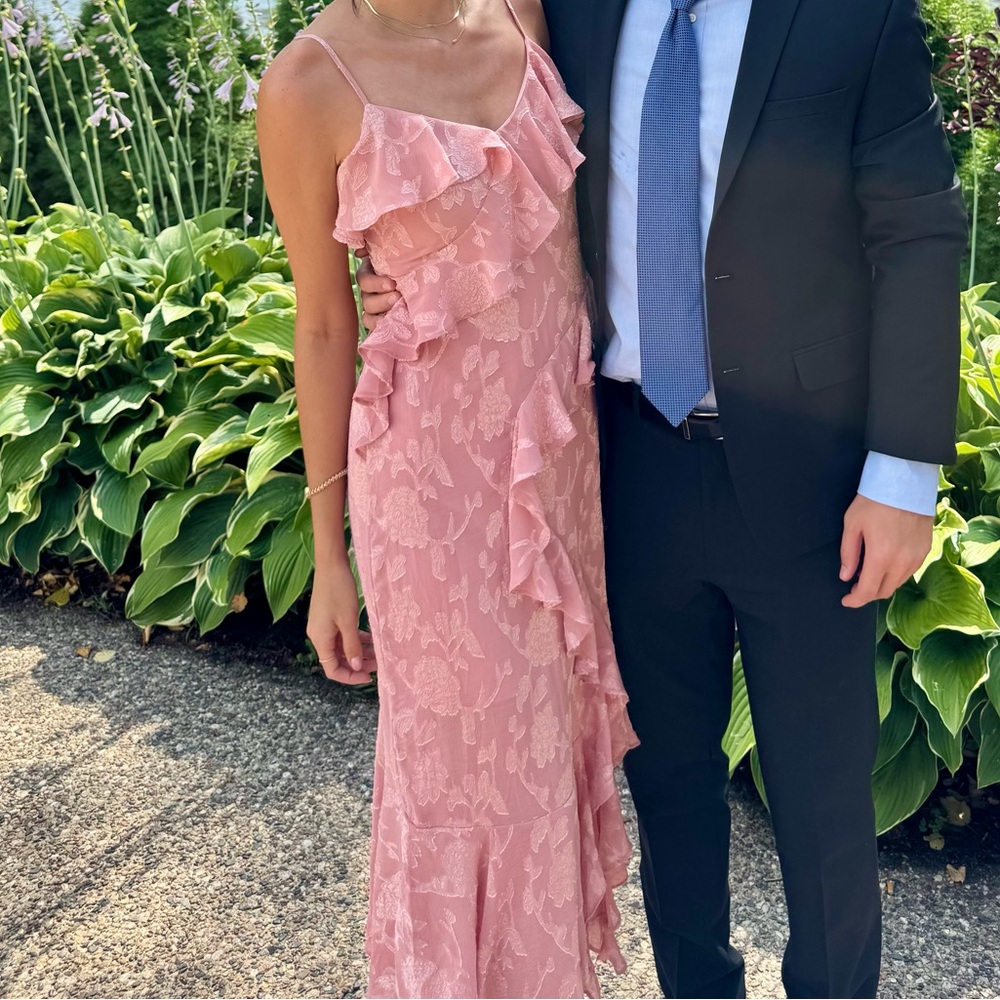 Pink Ruffle Dress